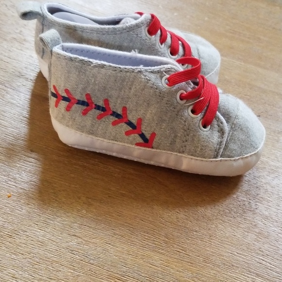 Bon Bebe Other - traded Baby Boy Baseball Crib Shoes